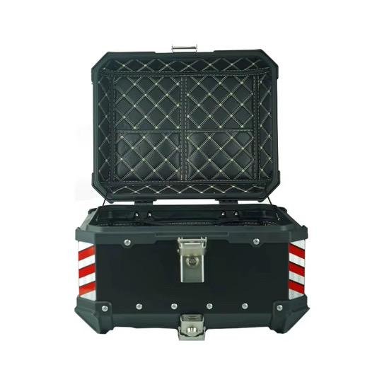 Motoroc 35L Motorcycle Top Box — Matte black - Image 4