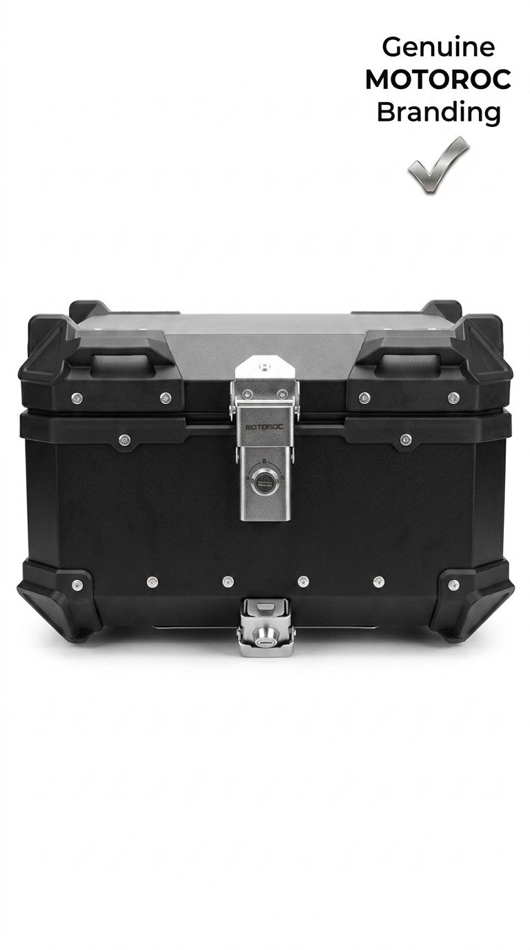 Motoroc 35L Motorcycle Top Box — Matte black - Image 10