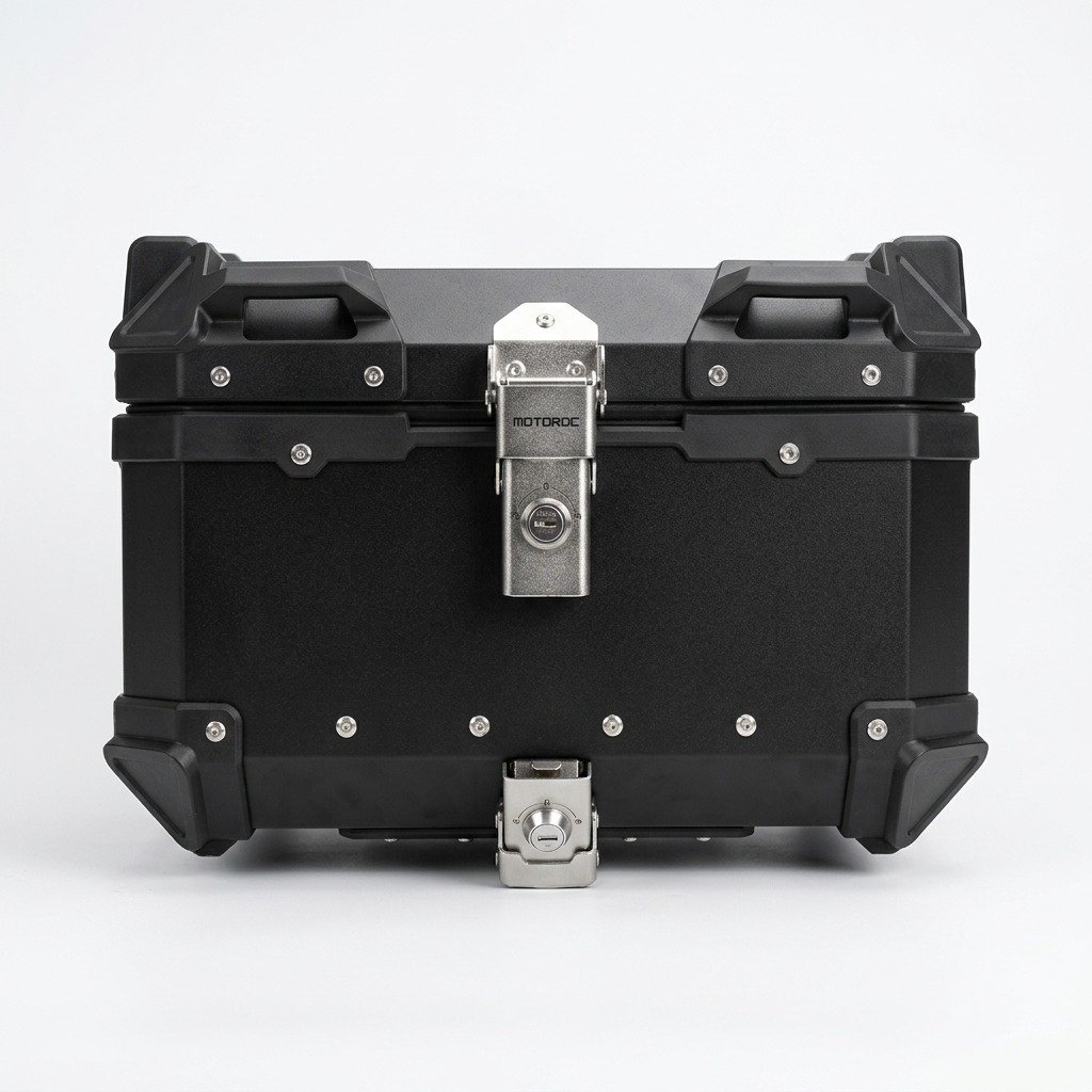 Motoroc 35L Motorcycle Top Box — Matte black