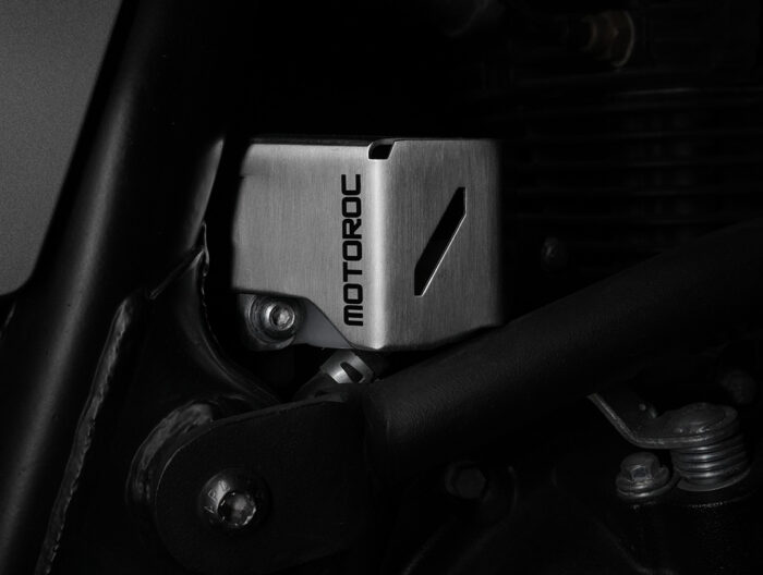 Royal Enfield Himalayan 411 Rear Brake Reservoir Guard | Heavy-Duty Brake Protection Accessory