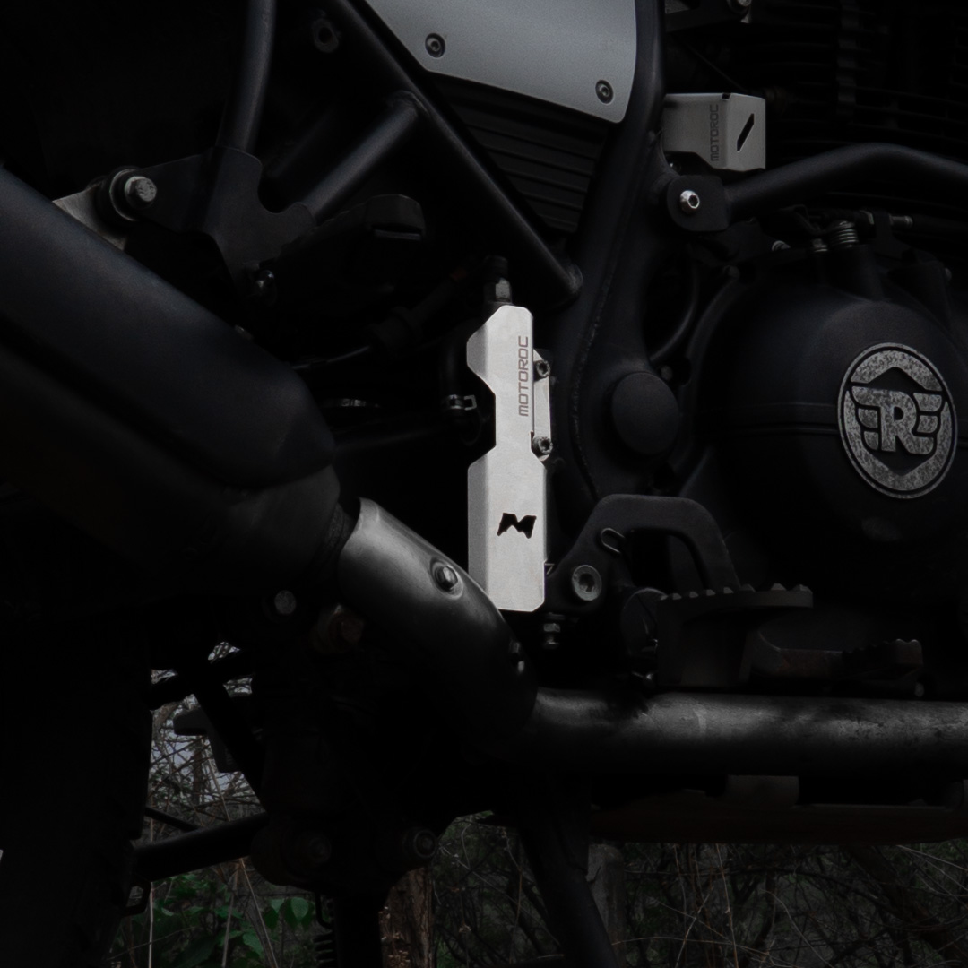 Royal Enfield Himalayan 411 Rear Brake Master Cylinder Guard | Durable Adventure Protection - Image 4