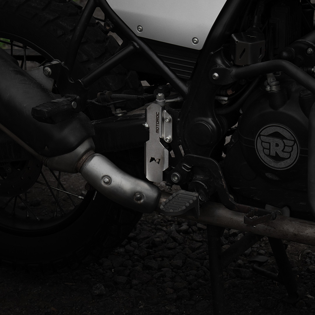Royal Enfield Himalayan 411 Rear Brake Master Cylinder Guard | Durable Adventure Protection - Image 6