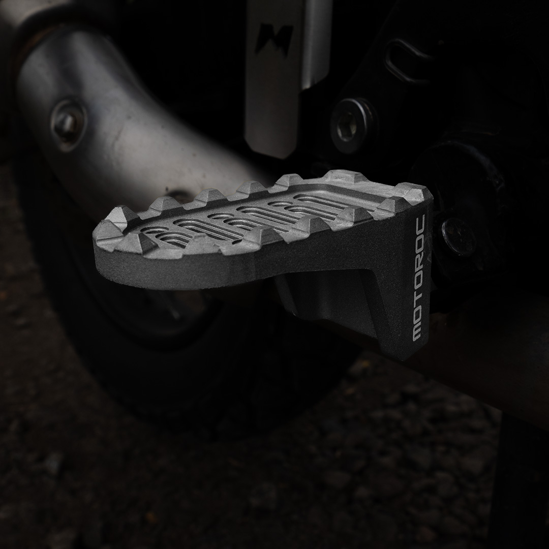 Royal Enfield Himalayan 411 Adventure Aluminium Foot Pegs | Wide Grip Off-Road Footrests - Image 2